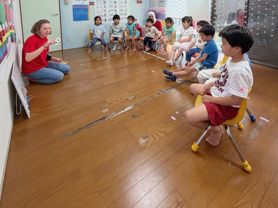 英語イマージョンの様子